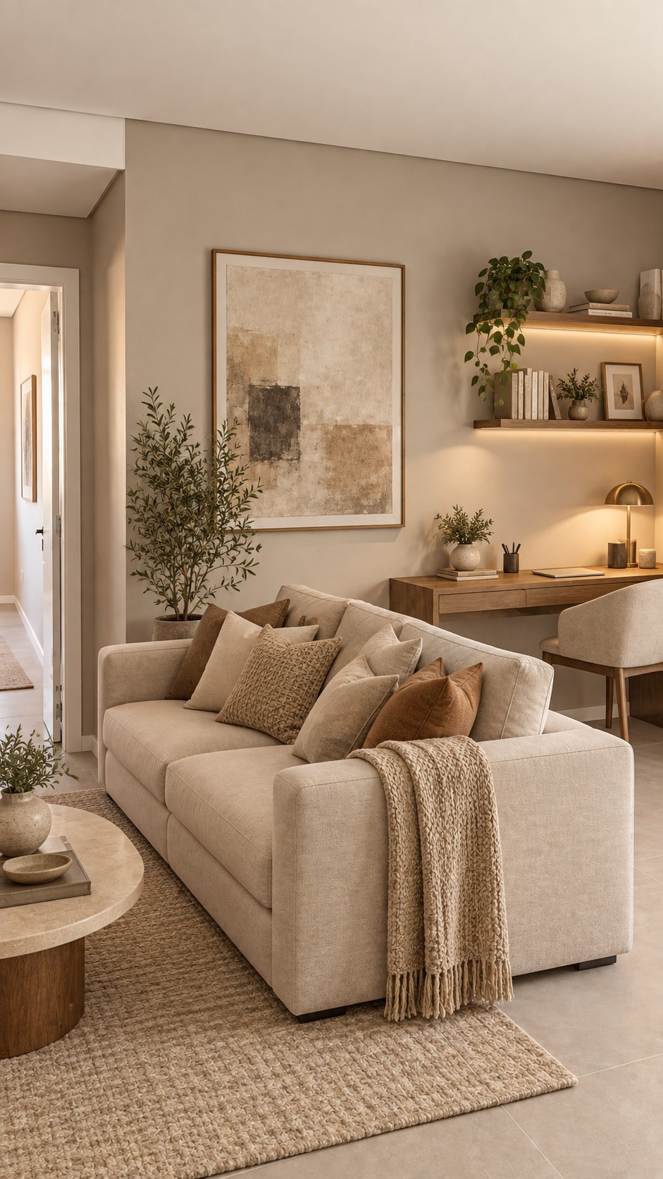 Detalhe de interior residencial